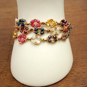 HANDMADE~Triple Wrap Anytime Bracelet or Necklace